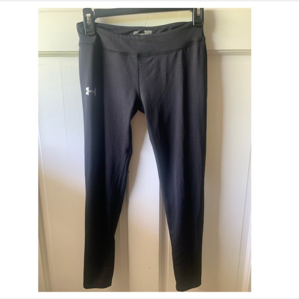 Under Armour Black Leggings - Youth Large
